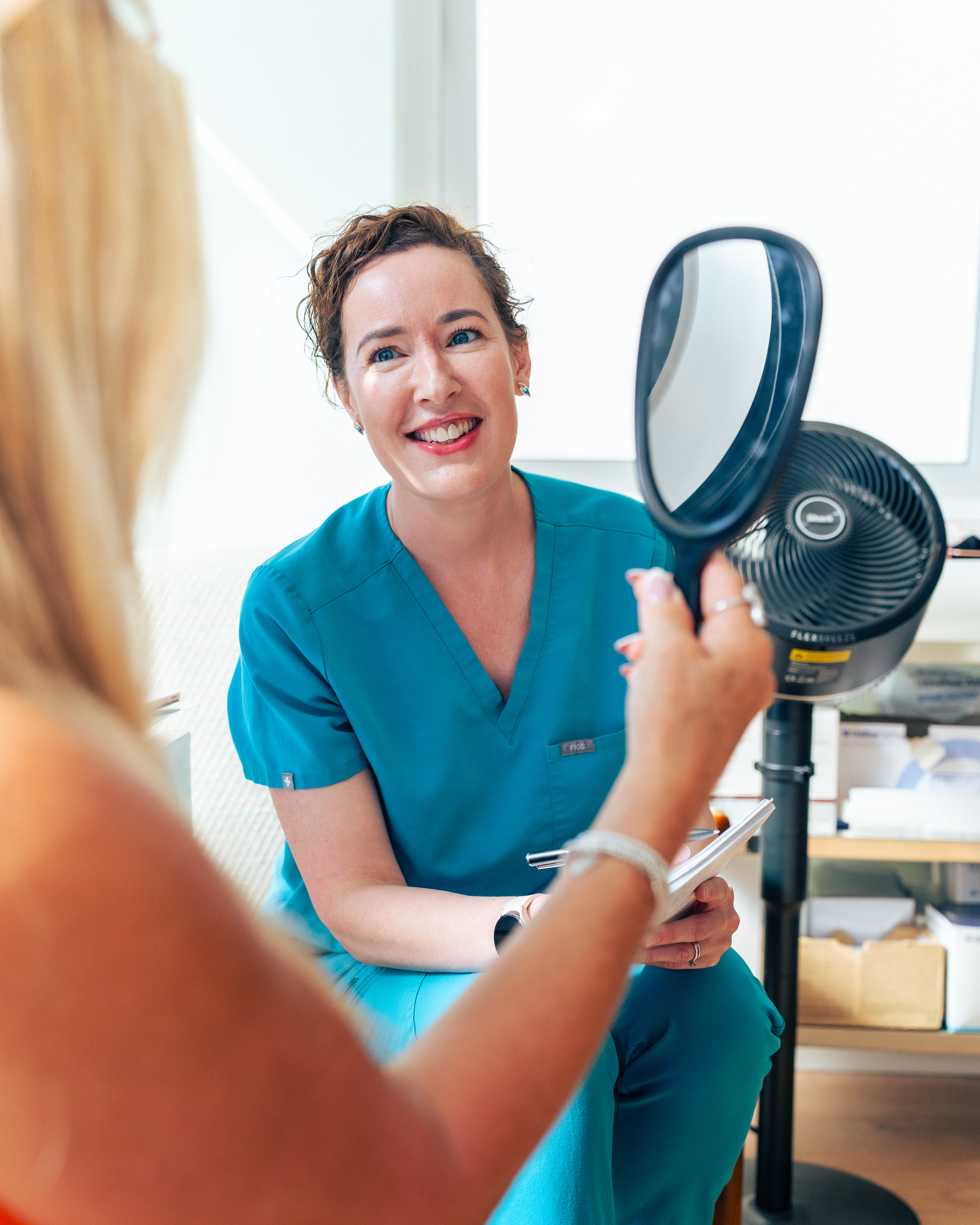 Client consultation at Pro Skin Medical Aesthetics